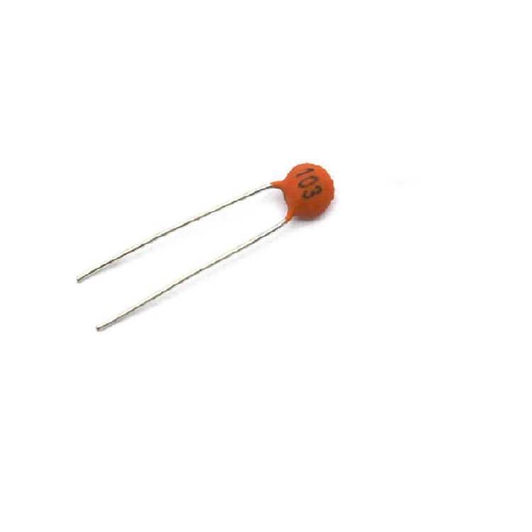 خازن عدسی 10nf 50v  